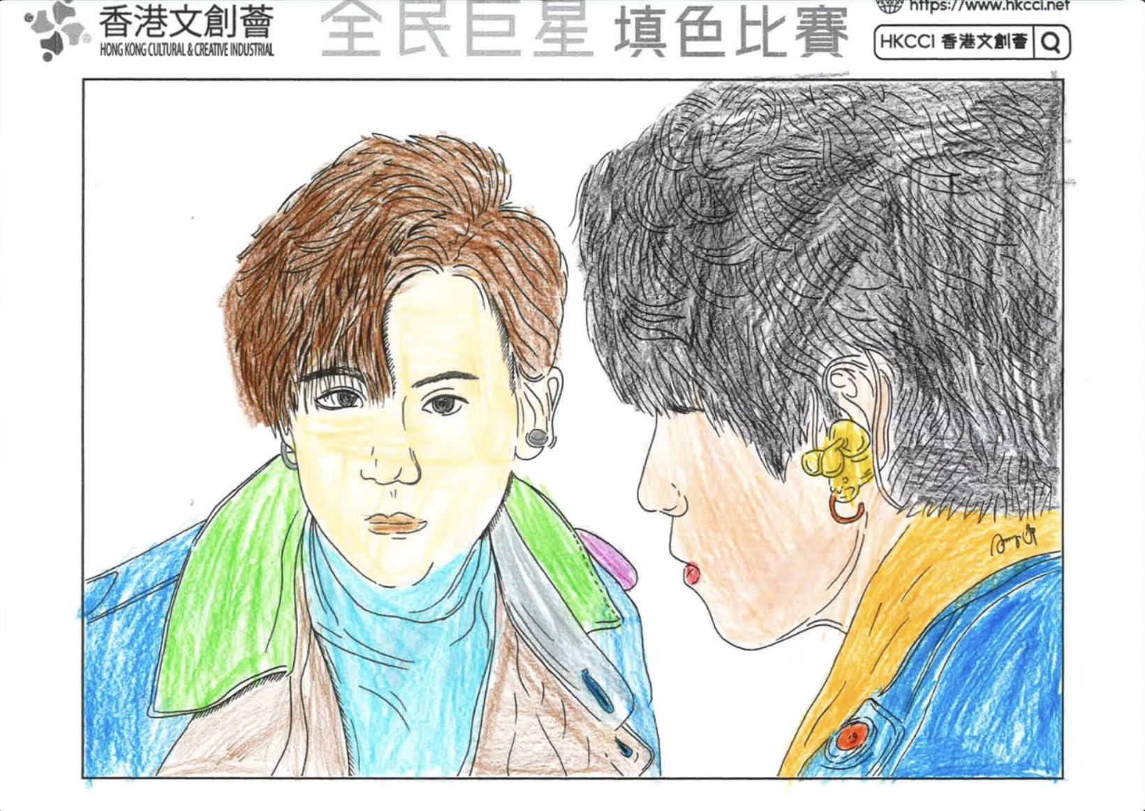 兒童組冠軍得獎者：陳卓盈