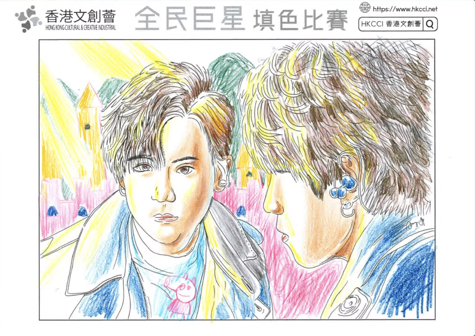 幼兒組冠軍得獎者：周暟淳