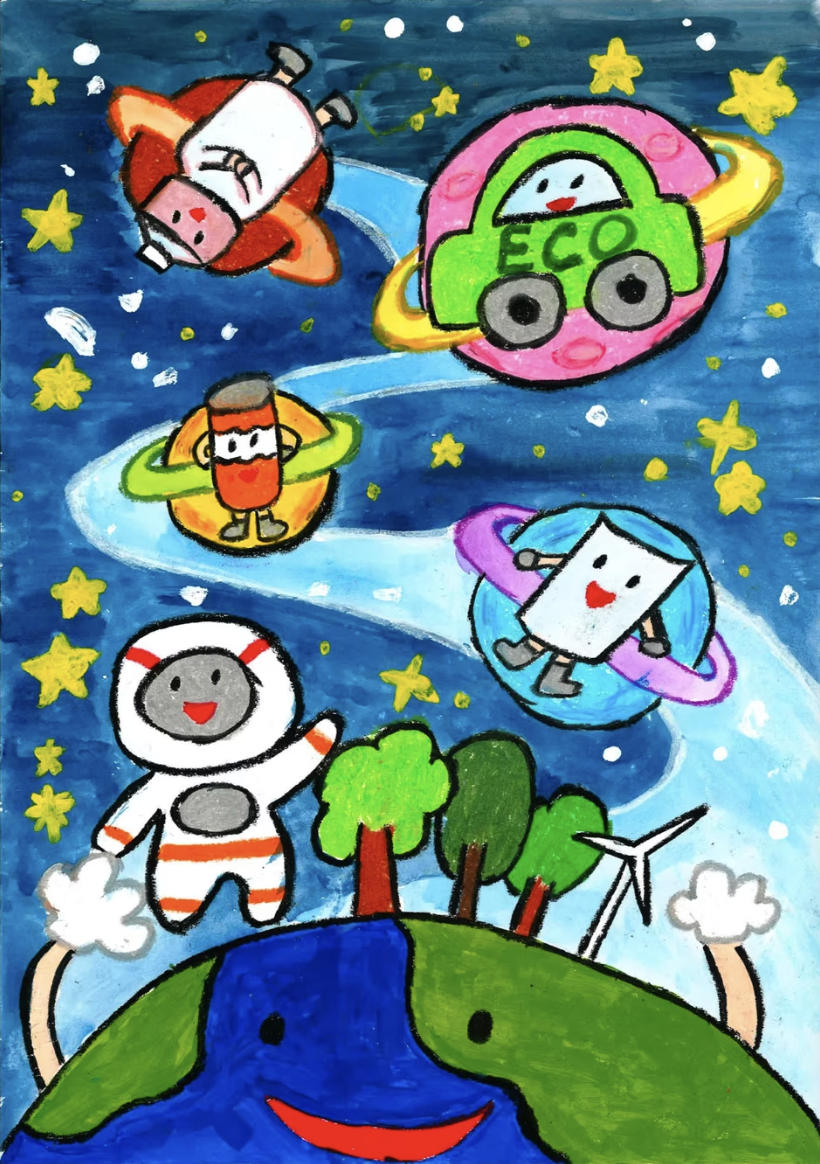 幼兒組冠軍得獎者：劉昊軒