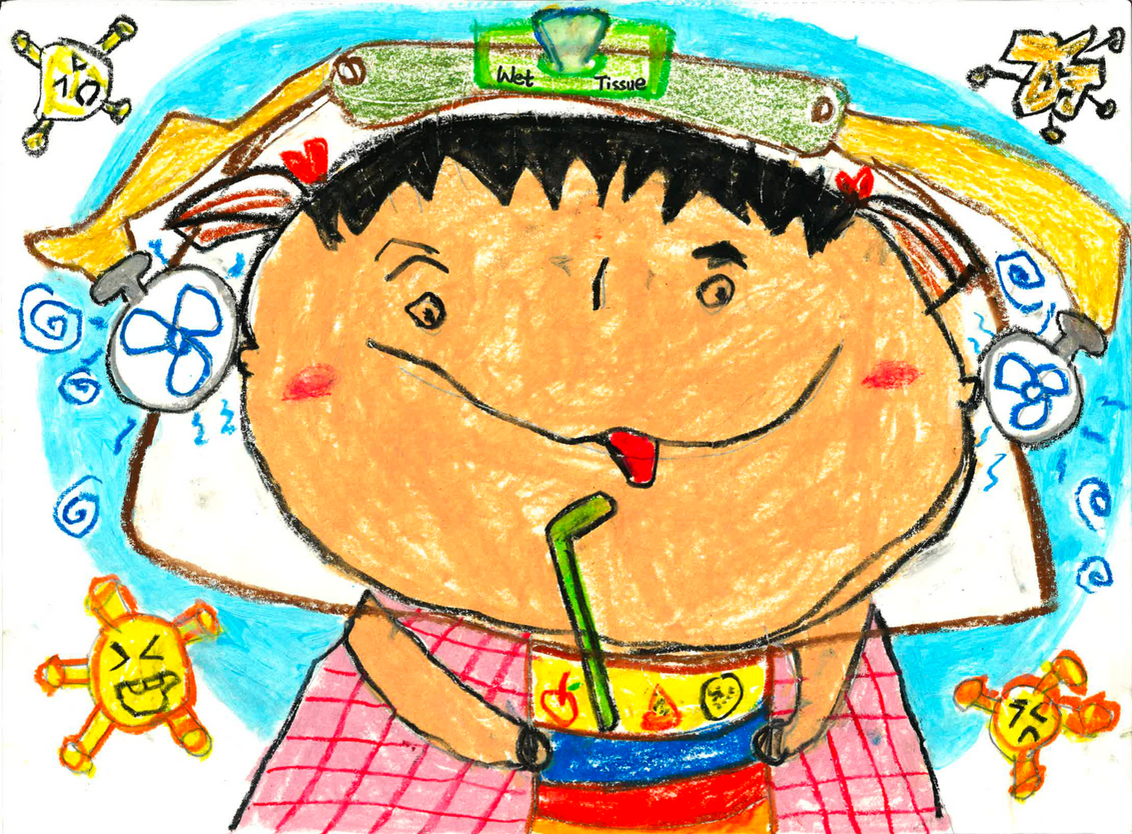 幼兒組冠軍得獎者：陳喜兒