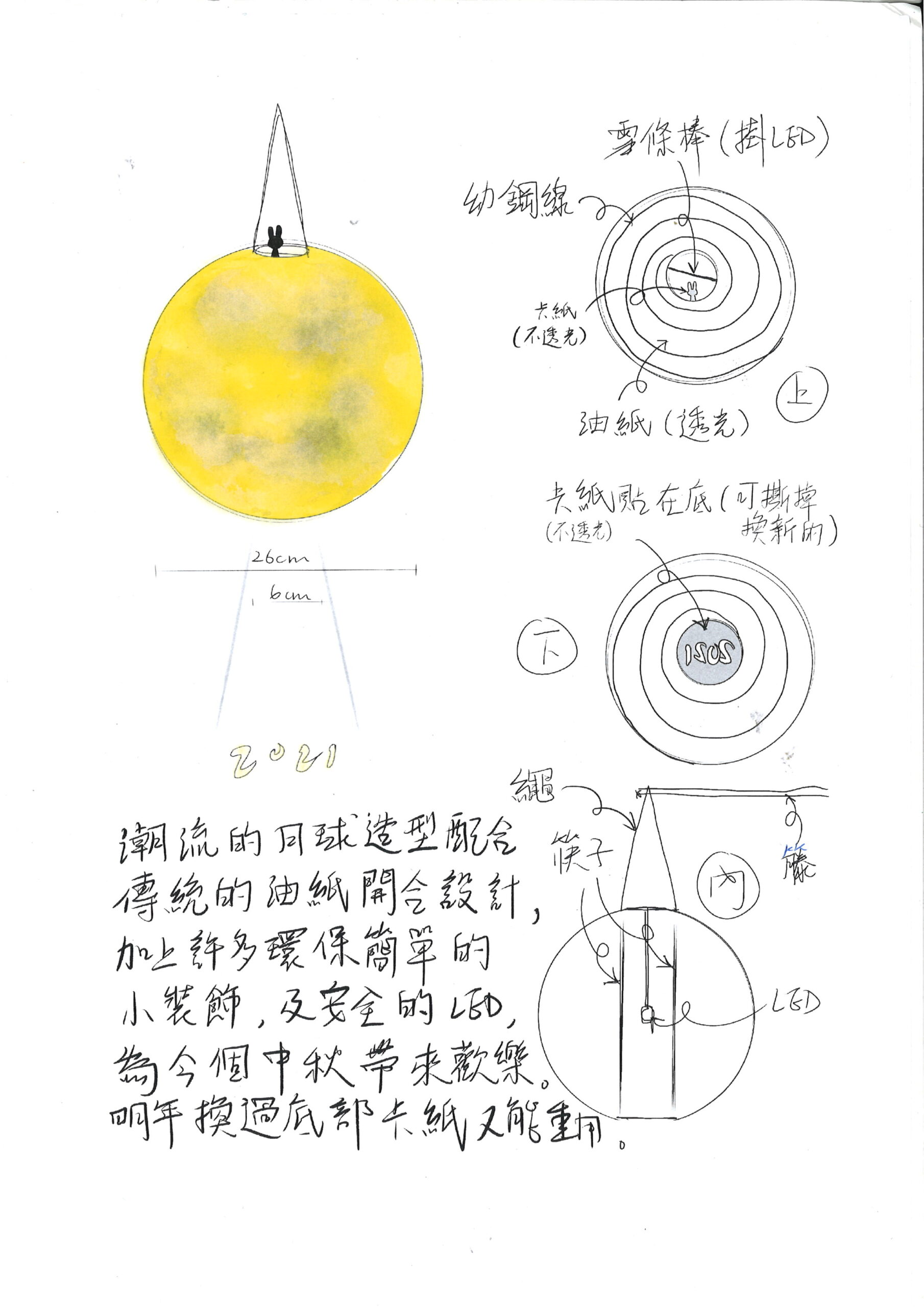 公開組冠軍得獎者：陳心欣